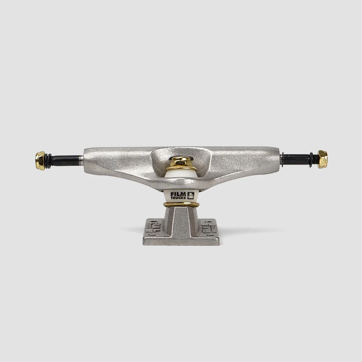 Film RAW Classic 5.5 Skateboard Trucks 1 Pair Raw/White/Gold - 8.25" - Image 2