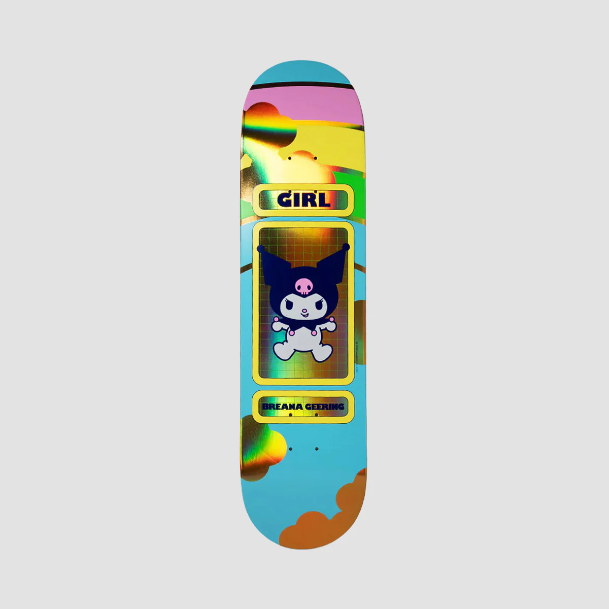Girl Hello Kitty Rainbow Breana Geering (Blind Bag) Skateboard Deck - 8" - Image 4