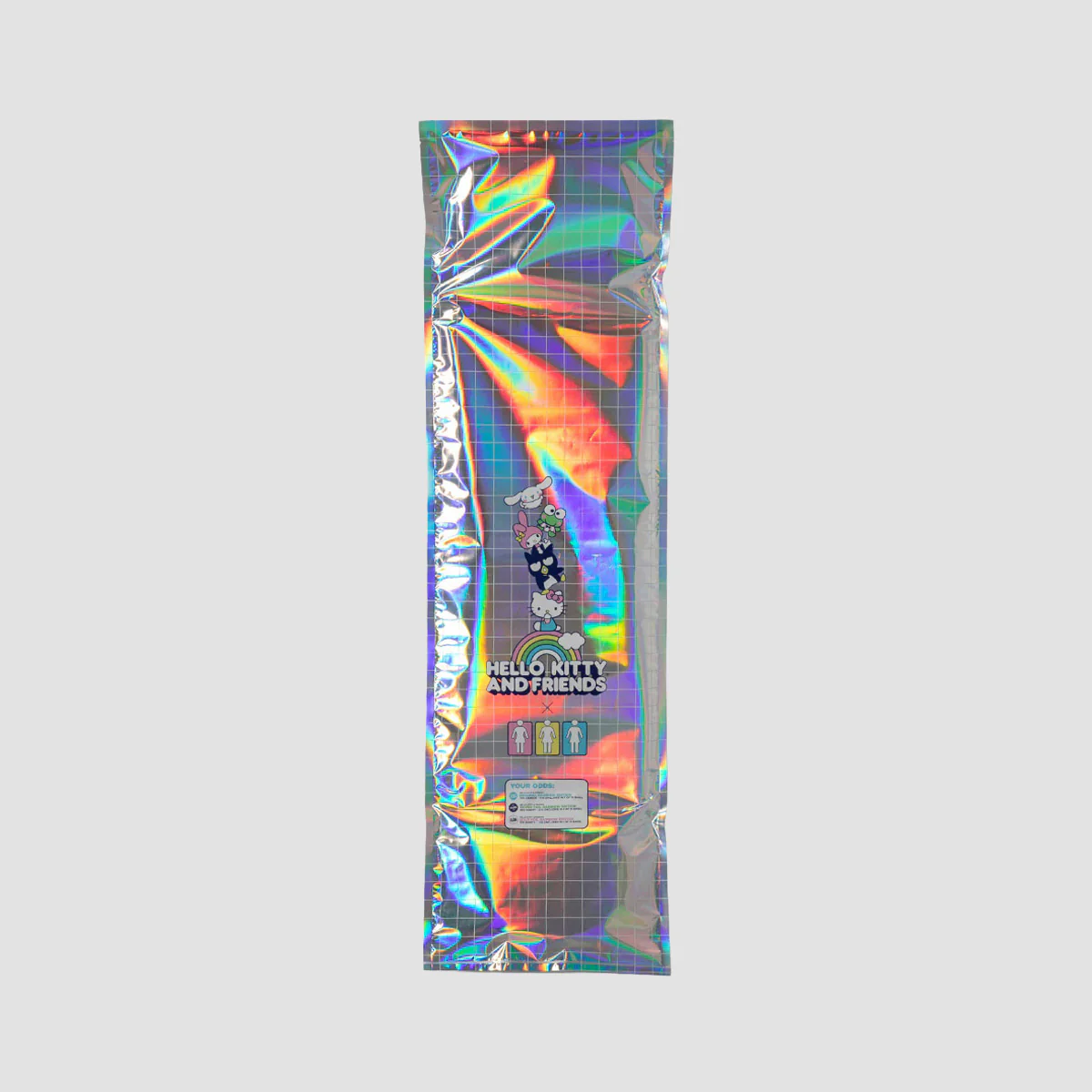 Girl Hello Kitty Rainbow Mike Carroll (Blind Bag) Skateboard Deck - 8.5"