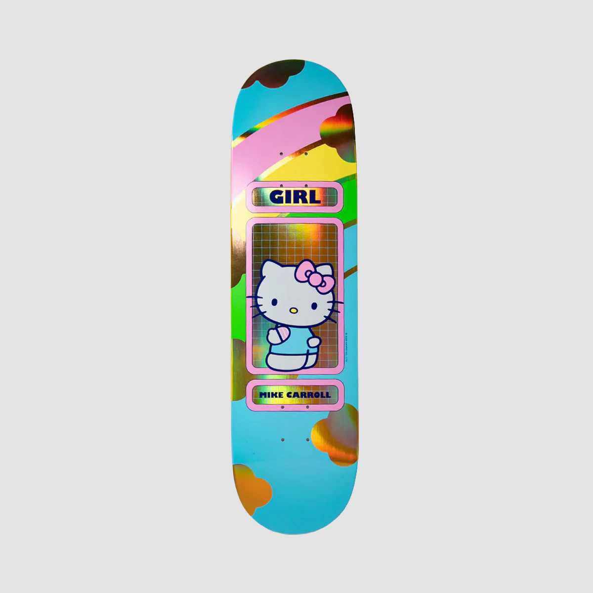 Girl Hello Kitty Rainbow Mike Carroll (Blind Bag) Skateboard Deck - 8.5" - Image 4
