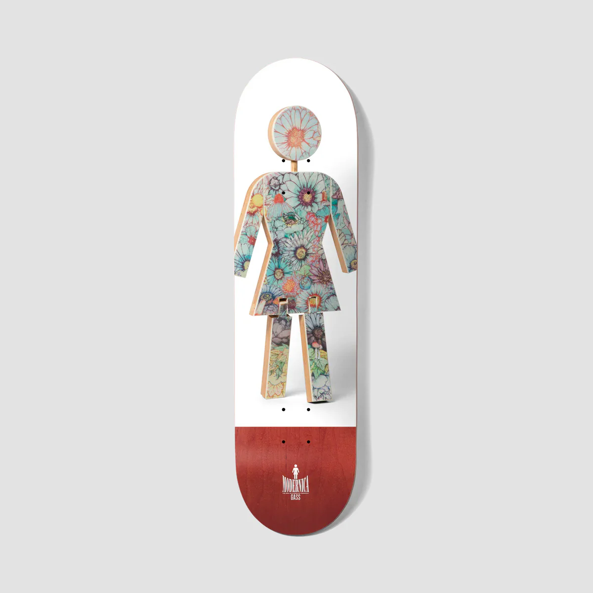 Girl Modernica OG Gass Skateboard Deck - 8.5"