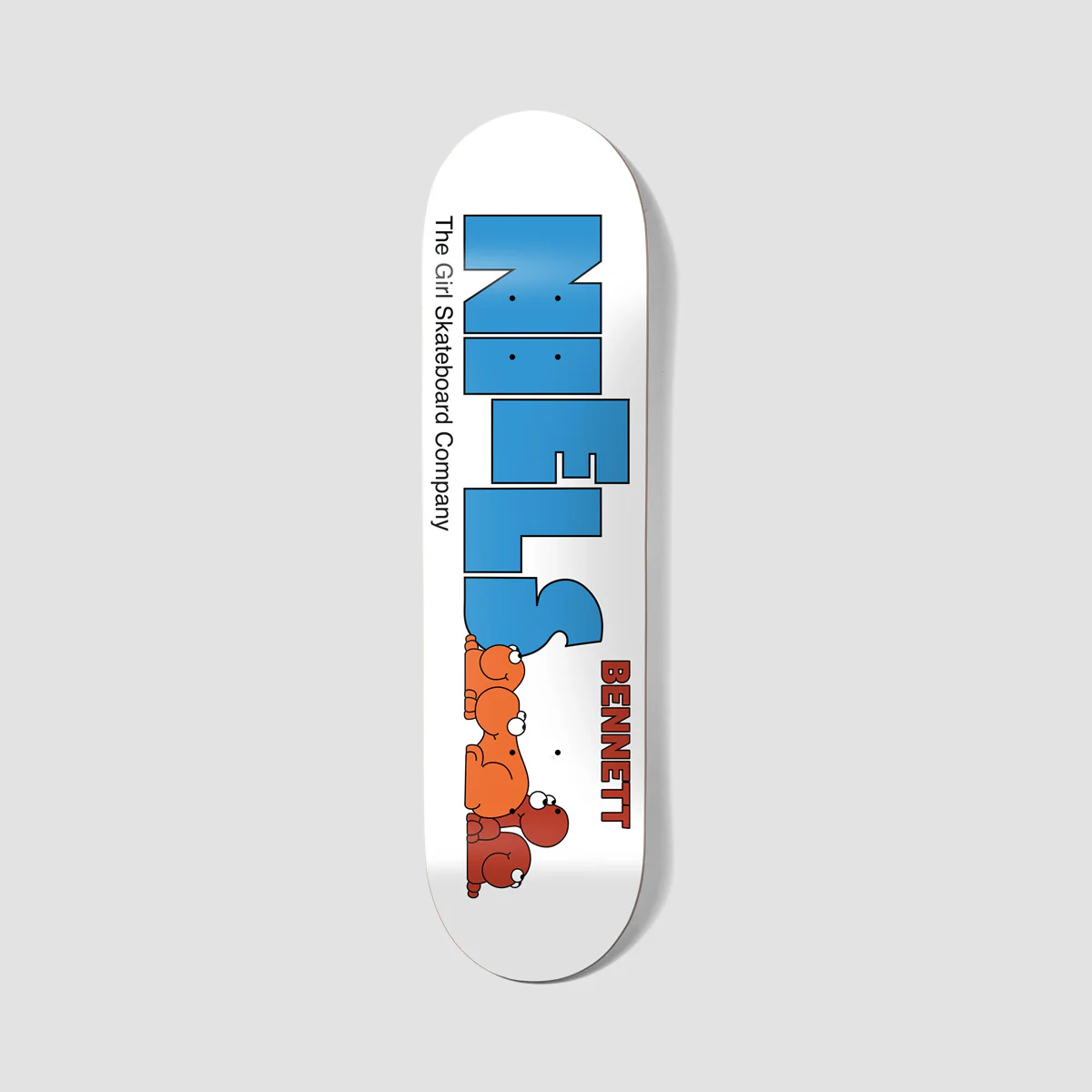 Girl Nerd Niels Bennett Skateboard Deck - 8.4"