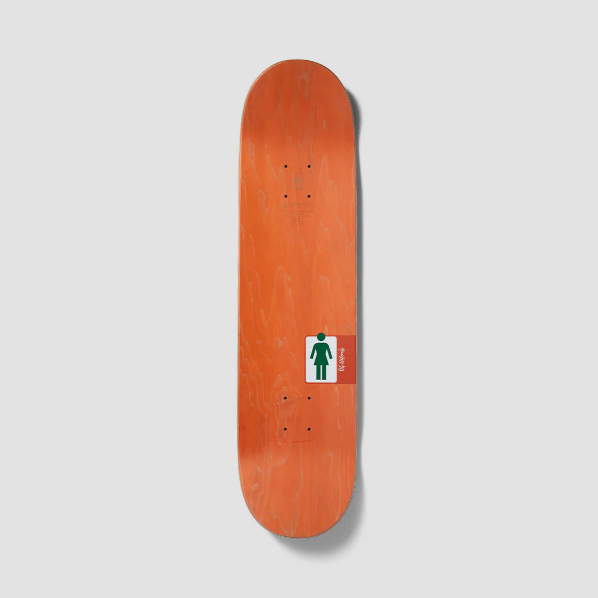 Girl OG Naturals Kennedy Twin Tip Skateboard Deck - 8.25" - Image 2