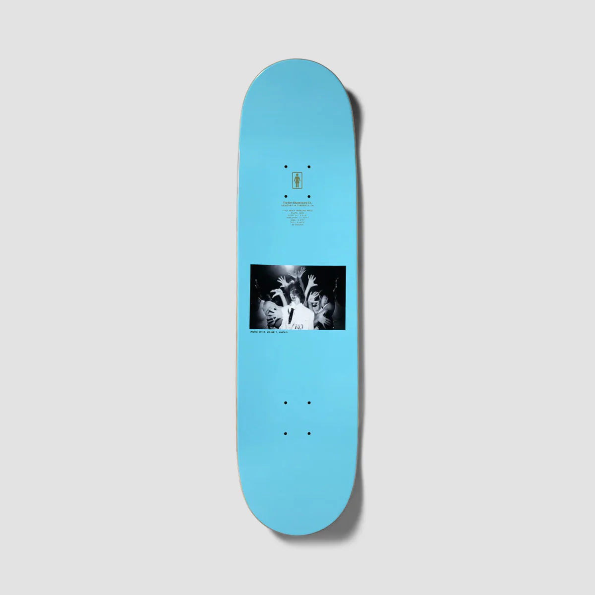 Girl Spike Photo Karen O Skateboard Deck - 8.5" - Image 2