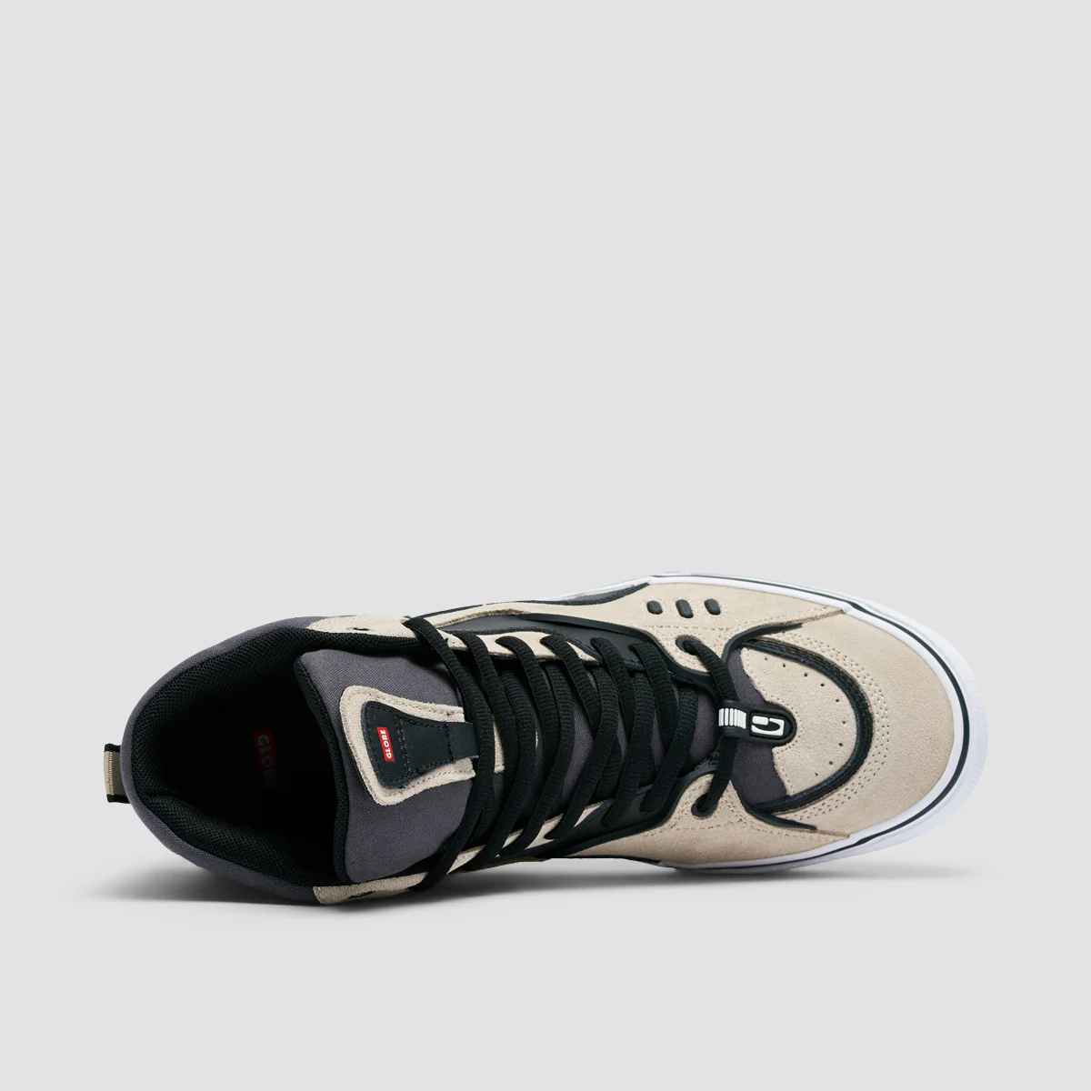 Globe Dimension High Top Shoes - Khaki/Black - Image 4