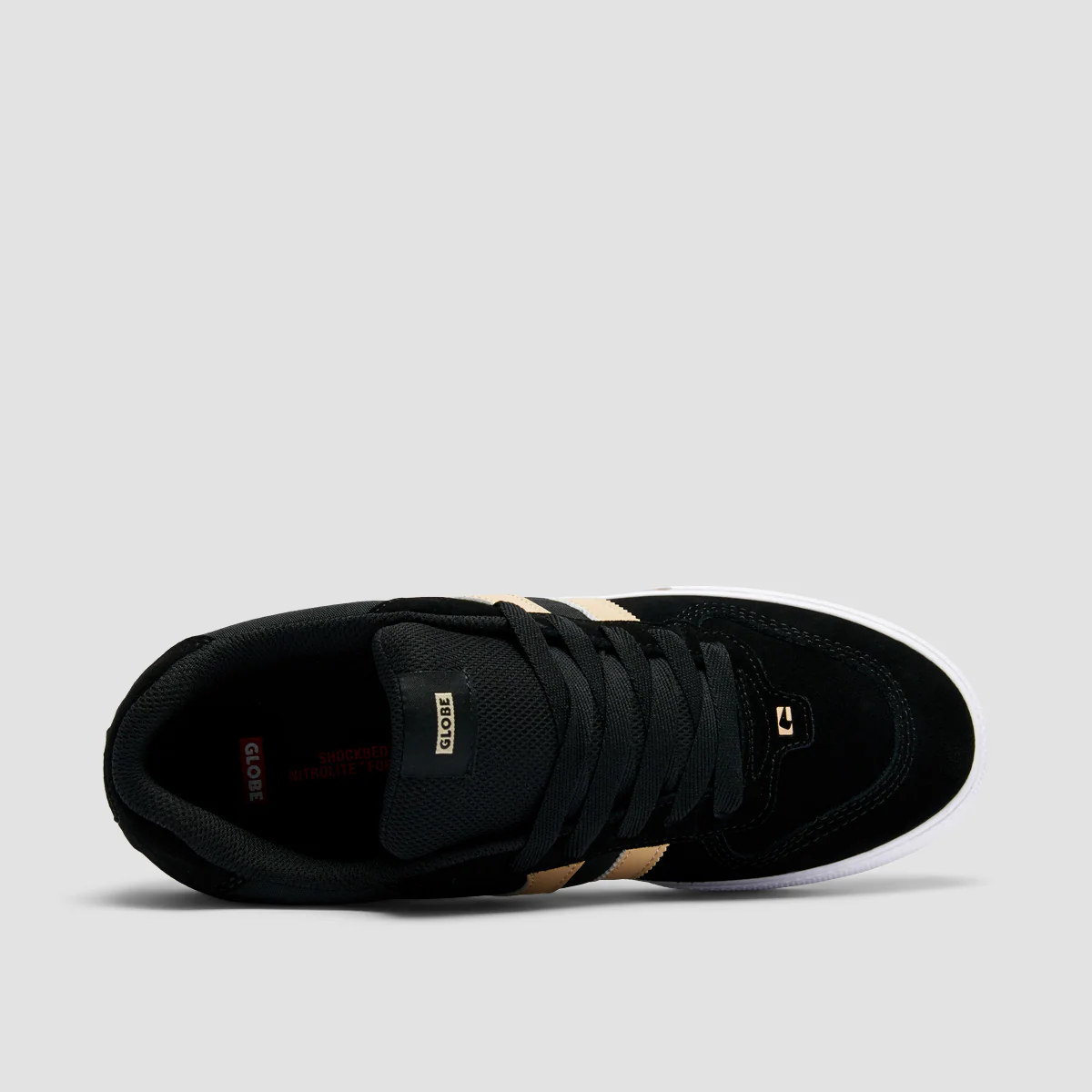 Globe Encore-2 Shoes - Black/Sand - Image 4