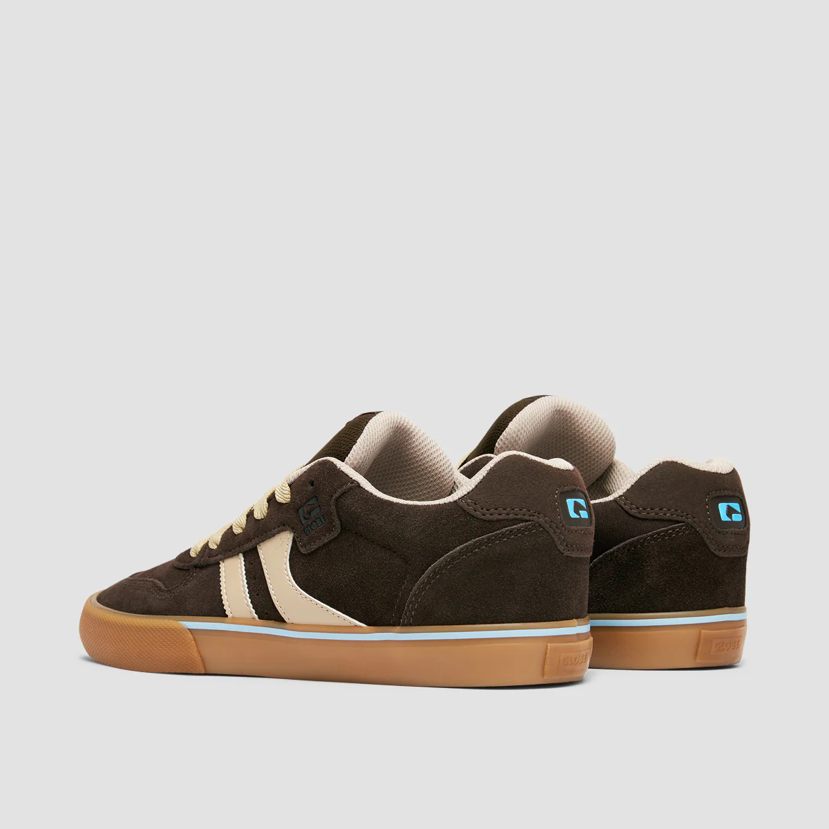Globe Encore-2 Shoes - Brown/Gum - Image 3