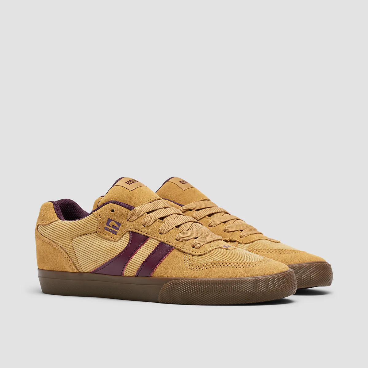 Globe Encore-2 Shoes - Curry/Wine - Image 2