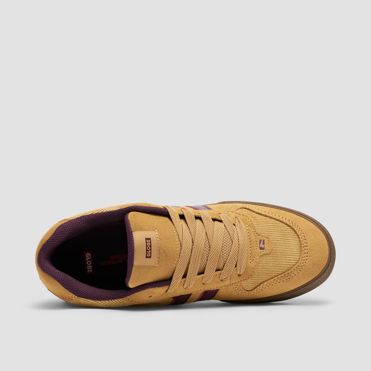 Globe Encore-2 Shoes - Curry/Wine - Image 4