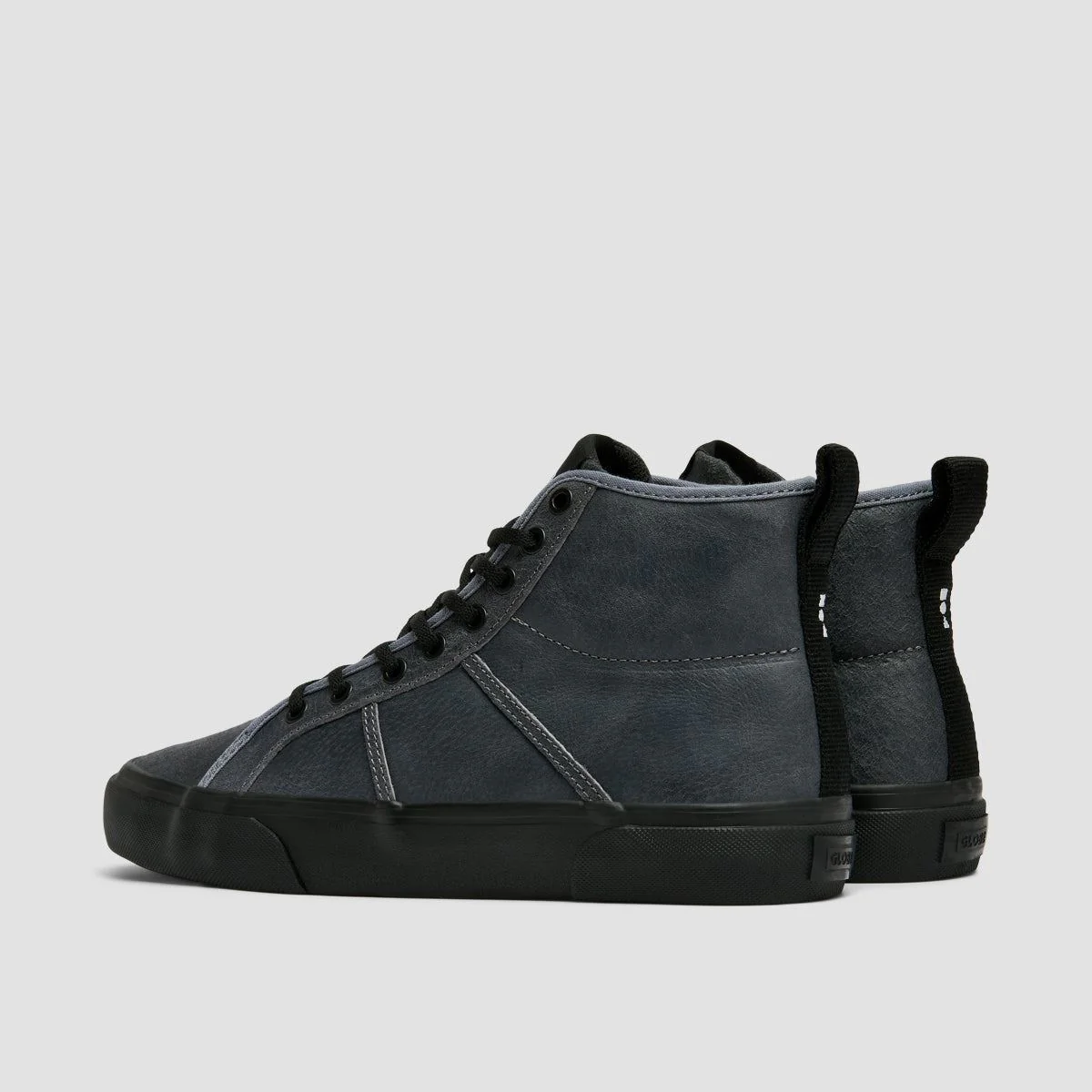 Globe Los Angered II High Top Shoes - Distress Grey/Black - Image 3