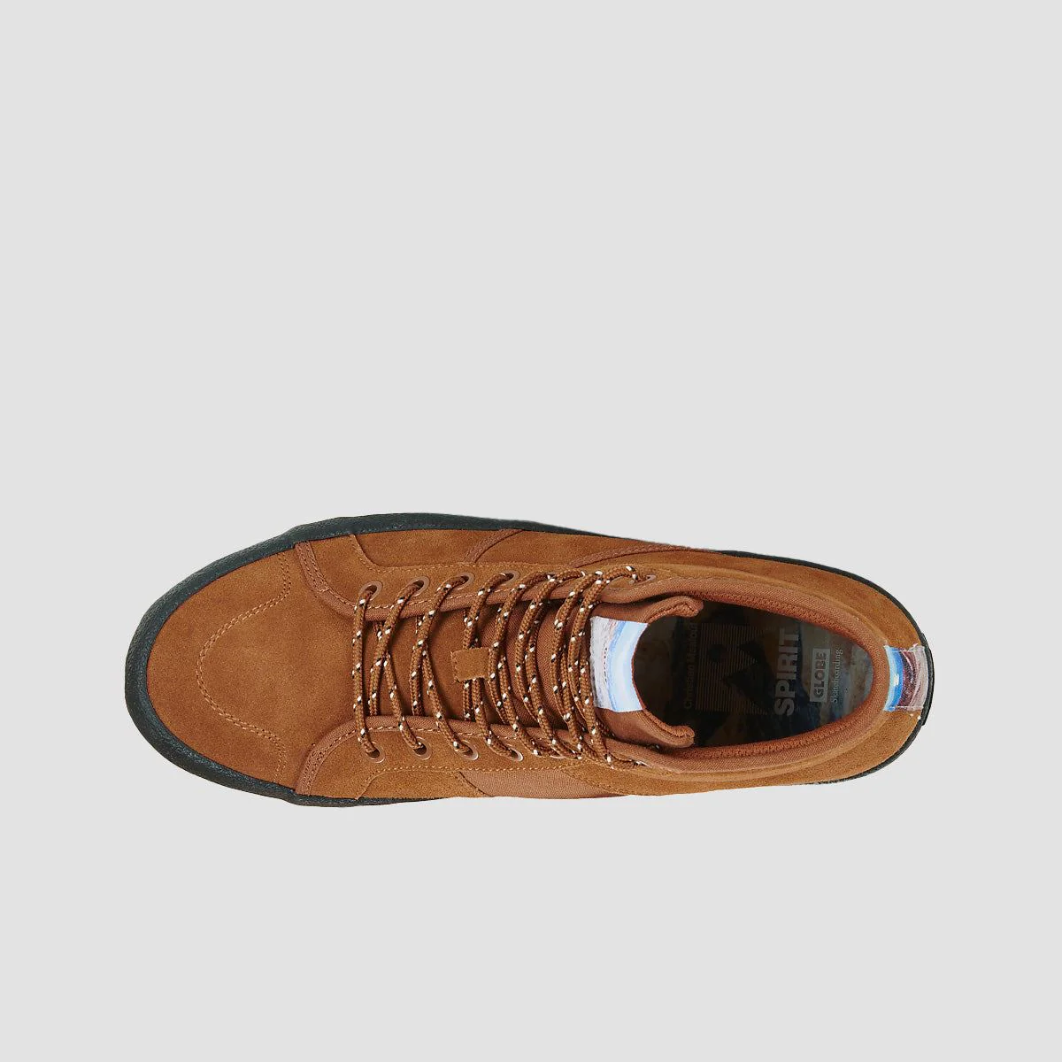 Globe Los Angered II High Top Shoes - Chestnut/Maalouf - Image 2