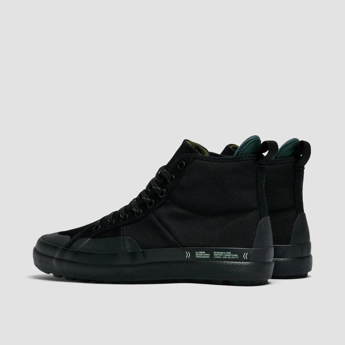 Globe Los Angered II Winter High Top Shoes - Black/Summit - Image 3