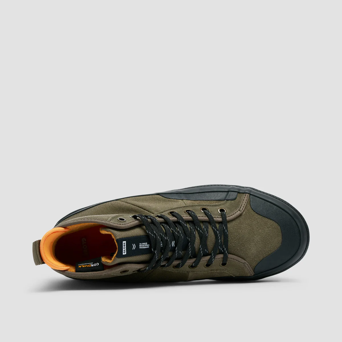 Globe Los Angered II Winter High Top Shoes - Olive/Summit - Image 4