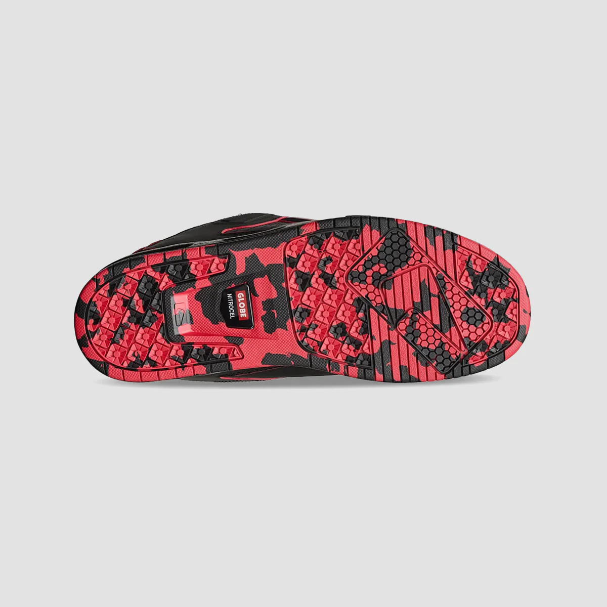 Globe Sabre Shoes - Black/Red/Mosaic - Image 3