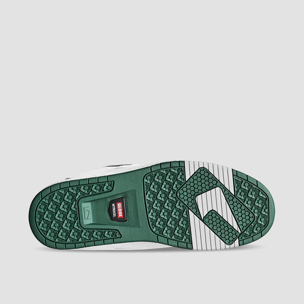 Globe Sabre Shoes - White/Green - Image 3