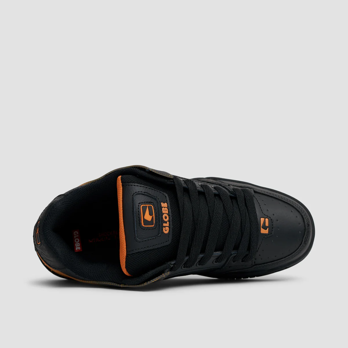 Globe Tilt Shoes - Black/Orange Fade - Image 4