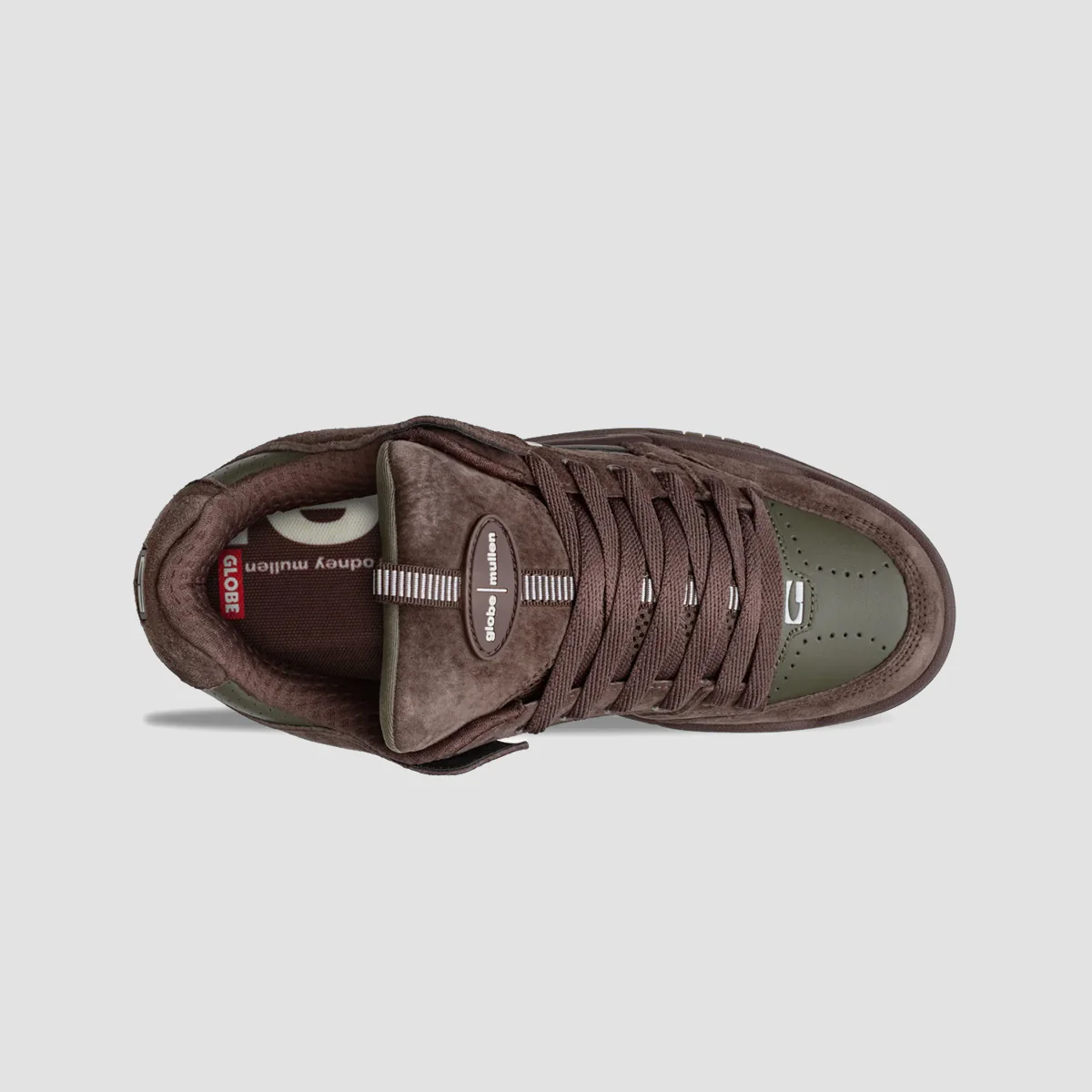 Globe Tilt Prime Shoes - Brown/Olive/Mullen - Image 2