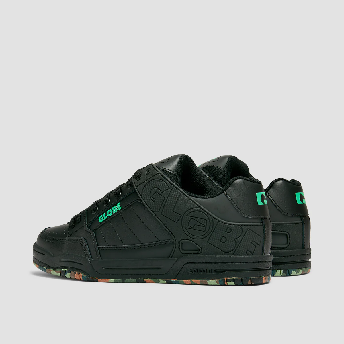Globe Tilt Shoes - Black/Green/Mosaic - Image 3