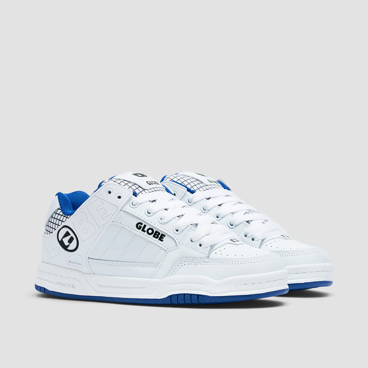 Globe Tilt Shoes - White/Cobalt - Kids - Image 2