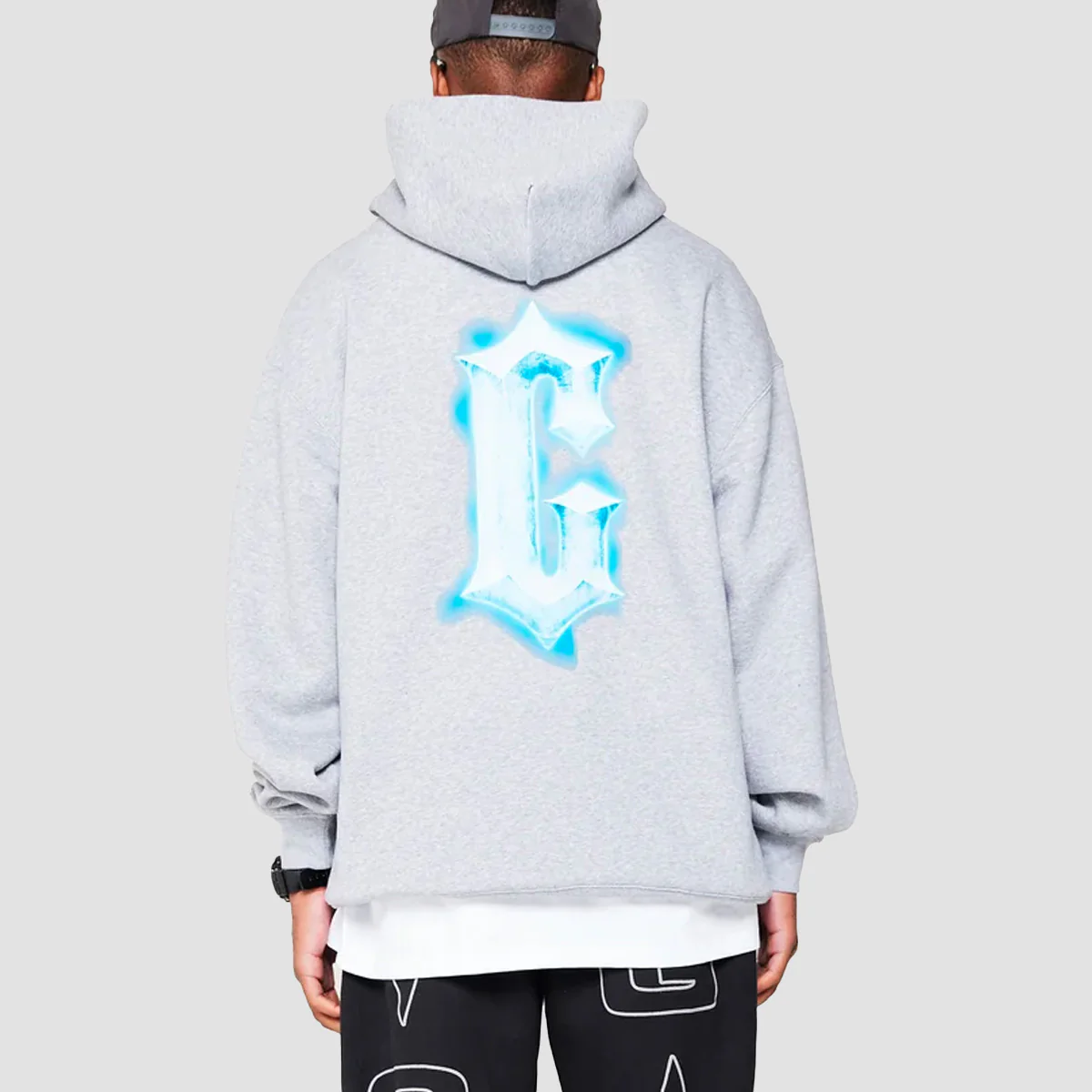 GVNMNT Ice Cold Pullover Hoodie Grey - Image 2