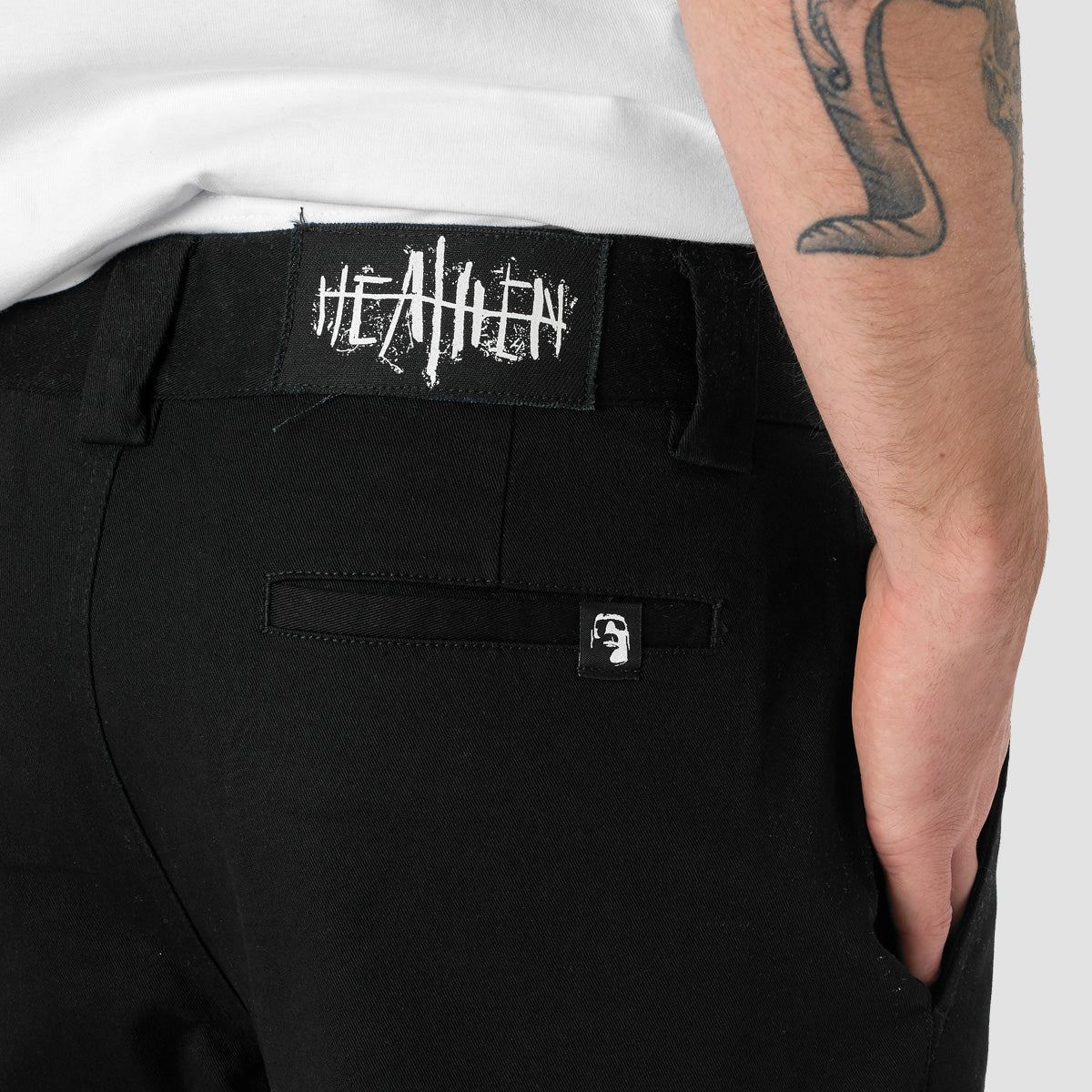 Heathen Battery Work Pants Black - Image 2