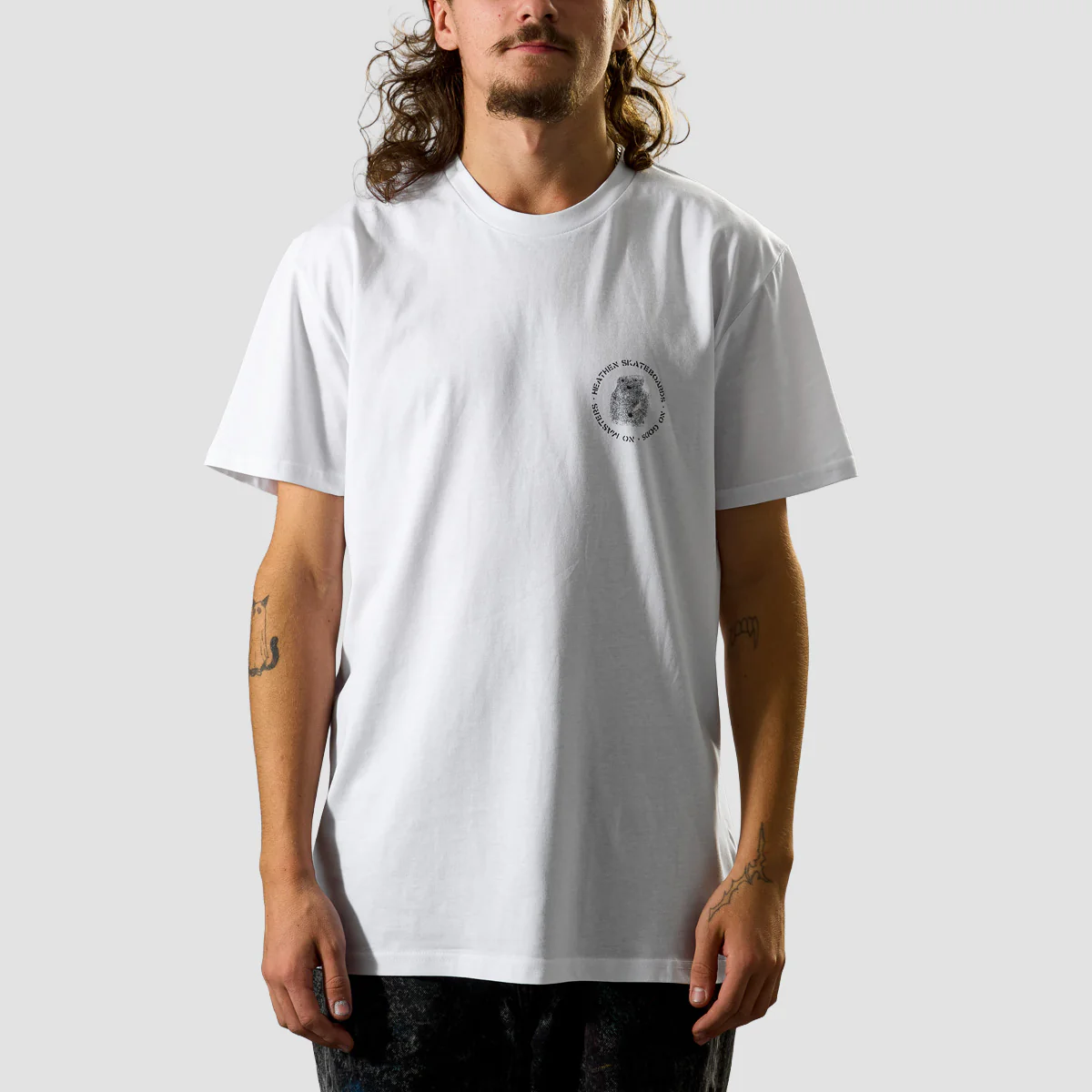 Heathen Buddo T-Shirt White - Image 2