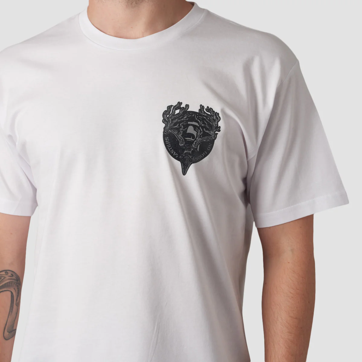 Heathen Ceronnous T-Shirt White - Image 3