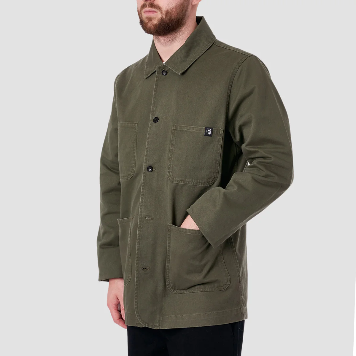 Heathen Dehumanizer Chore Jacket Army - Image 5