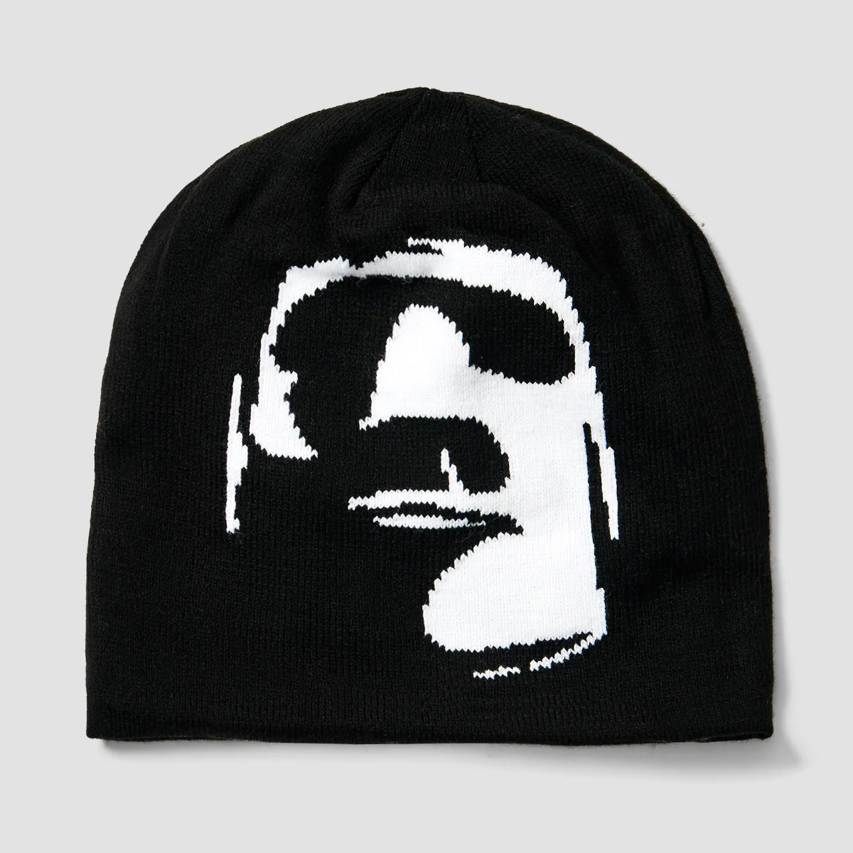 Heathen Infest Reversible Beanie Black/White - Image 2
