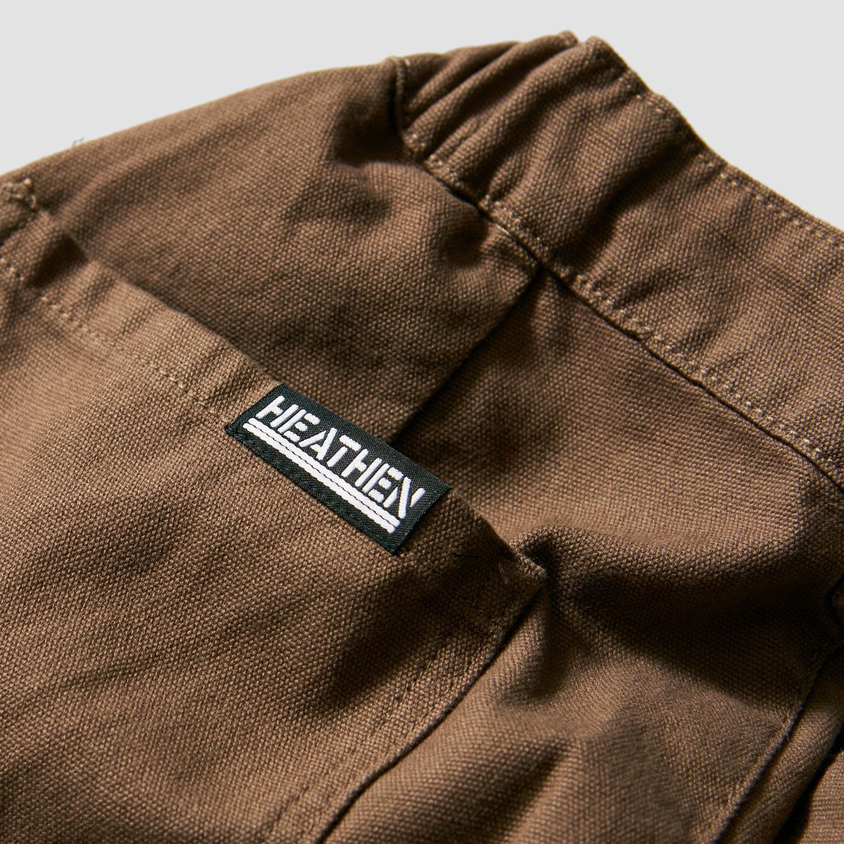 Heathen Shackles Heavy Canvas Work Pants Nut - Image 4