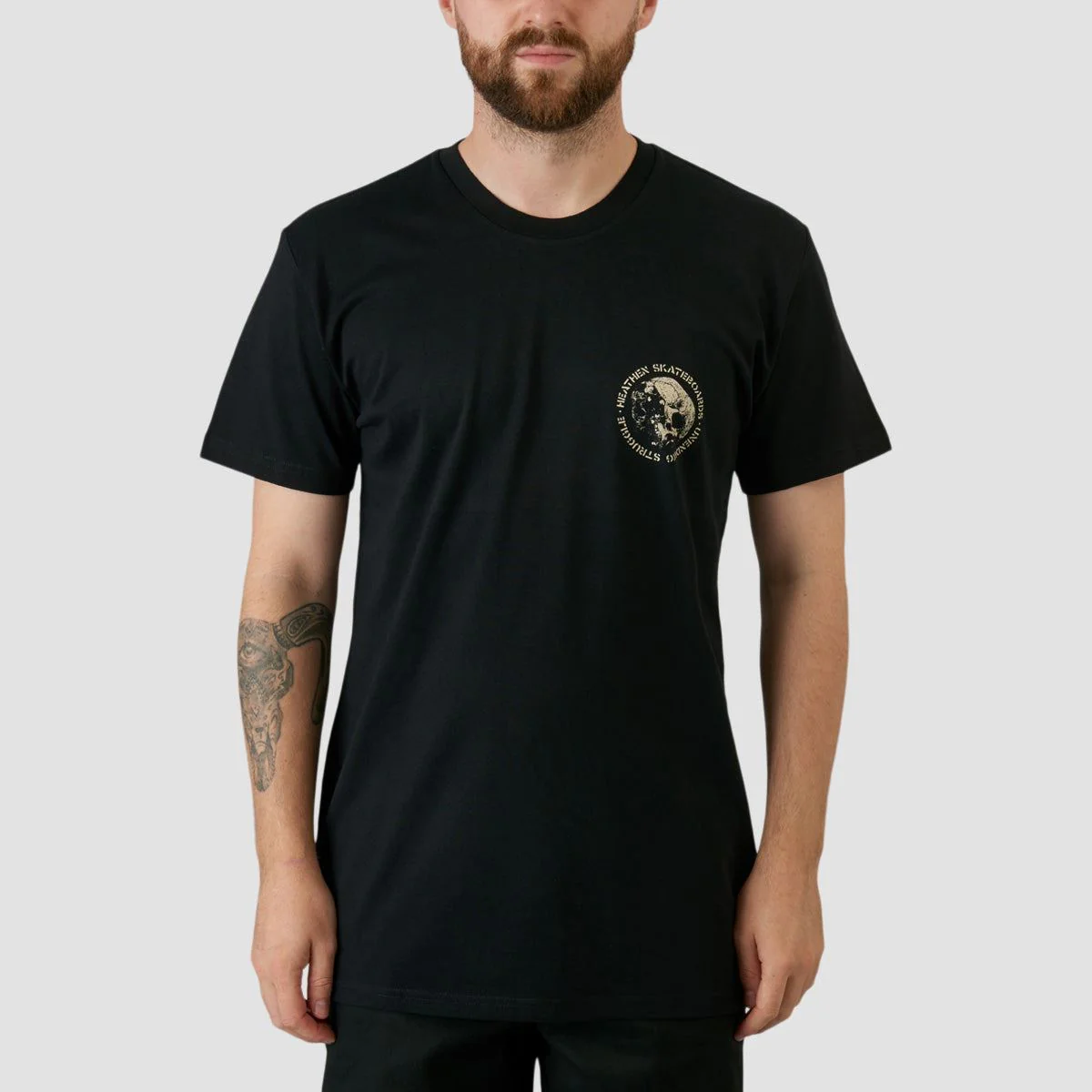 Heathen Sisyphus T-Shirt Black - Image 2