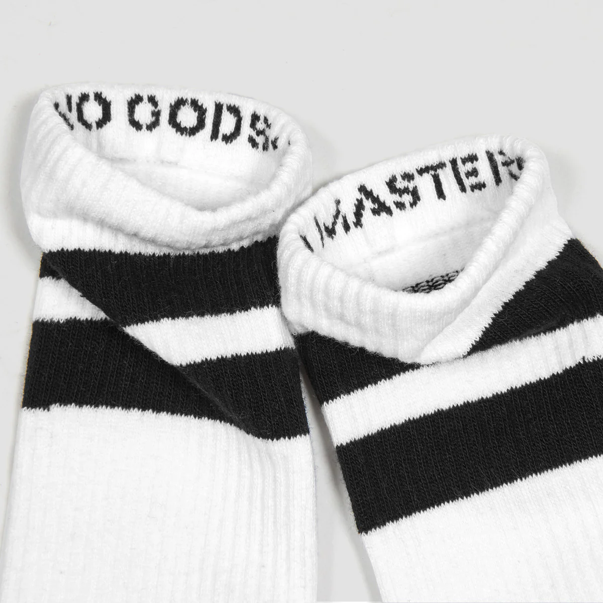 Heathen Tech-Gnar Long Socks White/Black - Image 2