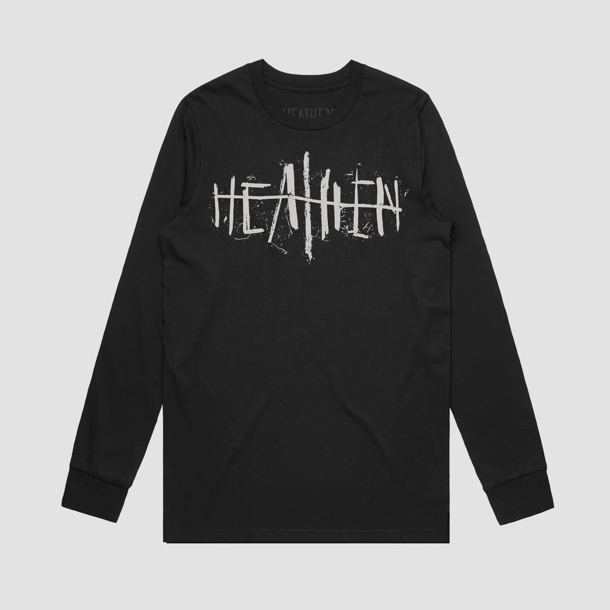 Heathen Twigs Longsleeve T-Shirt Black - Image 3