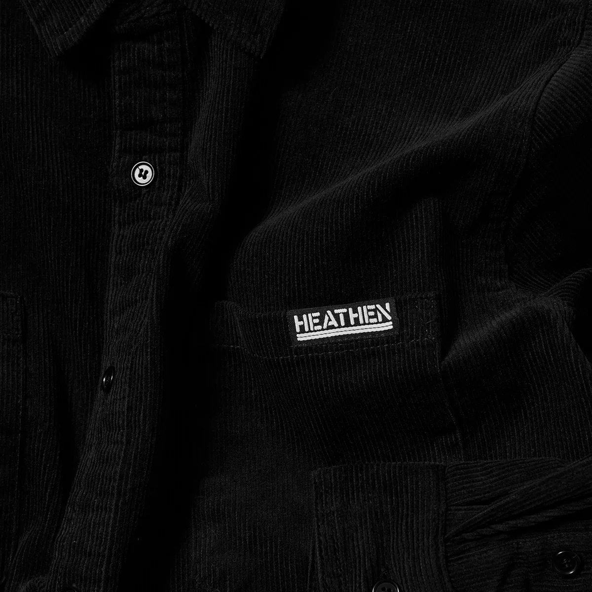 Heathen VG+ Dissolution Cord Longsleeve Shirt Void - Image 6