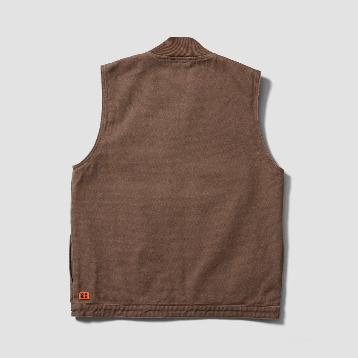 Heathen VG+ Seal Heavy Canvas Vest Jacket Nut - Image 5