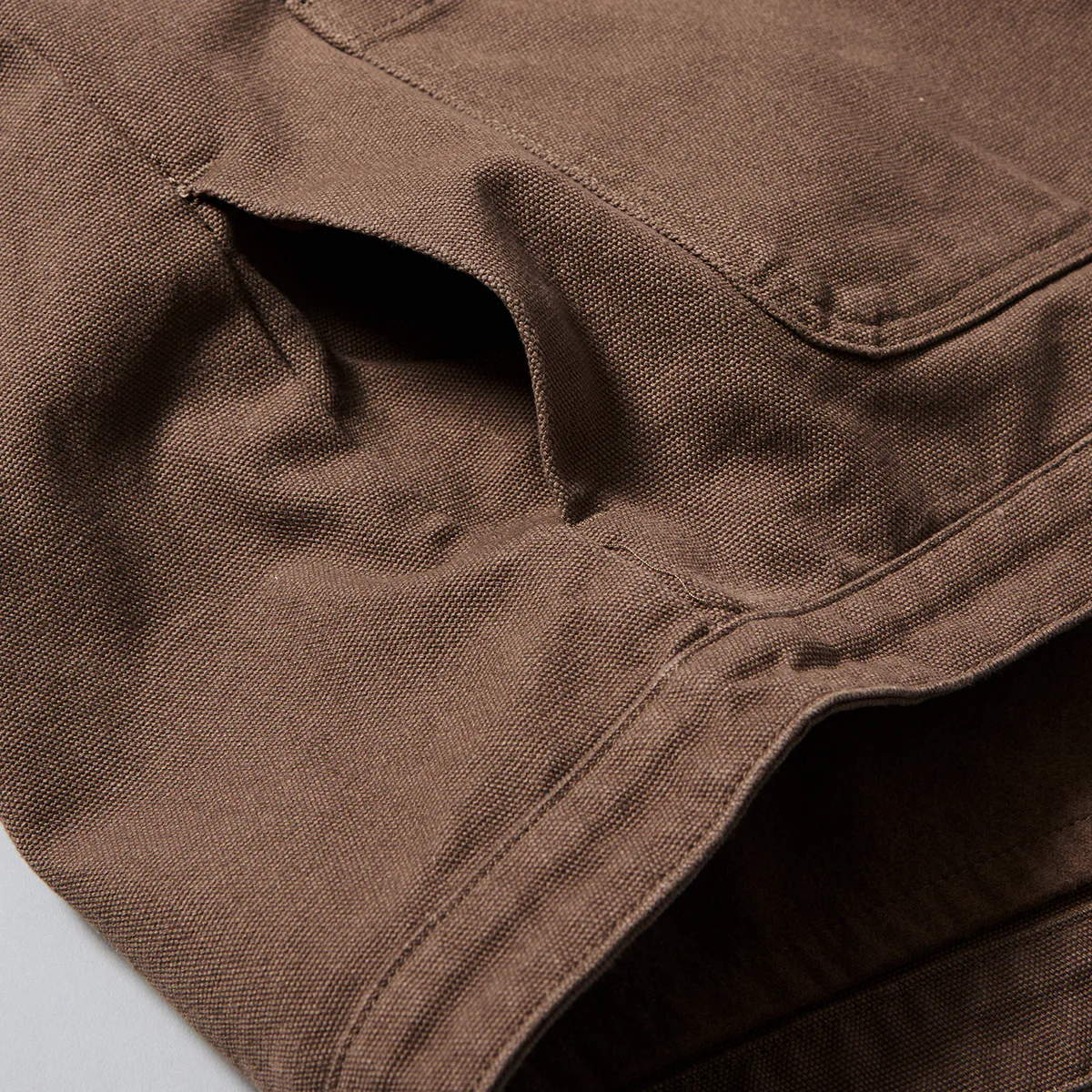 Heathen VG+ Seal Heavy Canvas Vest Jacket Nut - Image 7