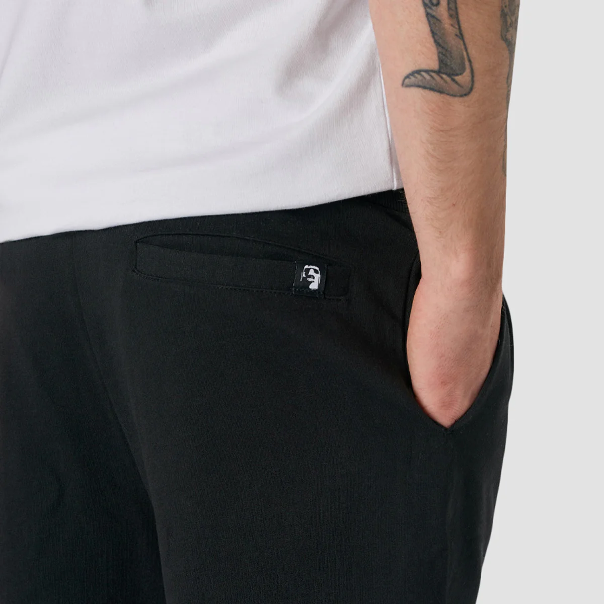 Heathen Void Sweat Shorts Black - Image 6