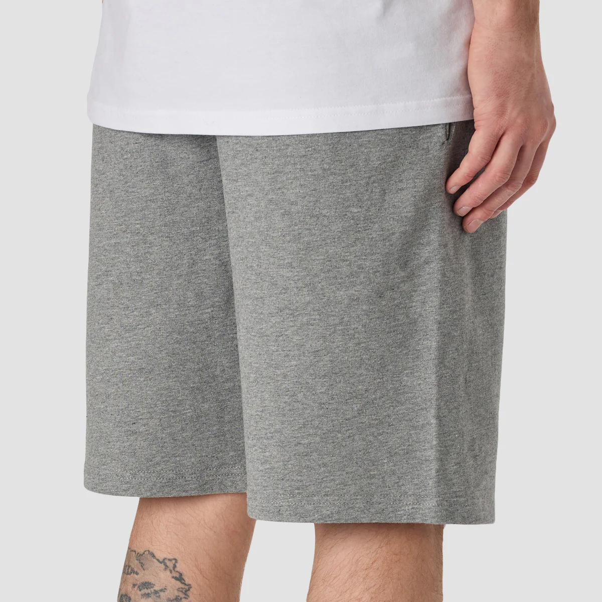 Heathen Void Sweat Shorts Steel Heather - Image 3