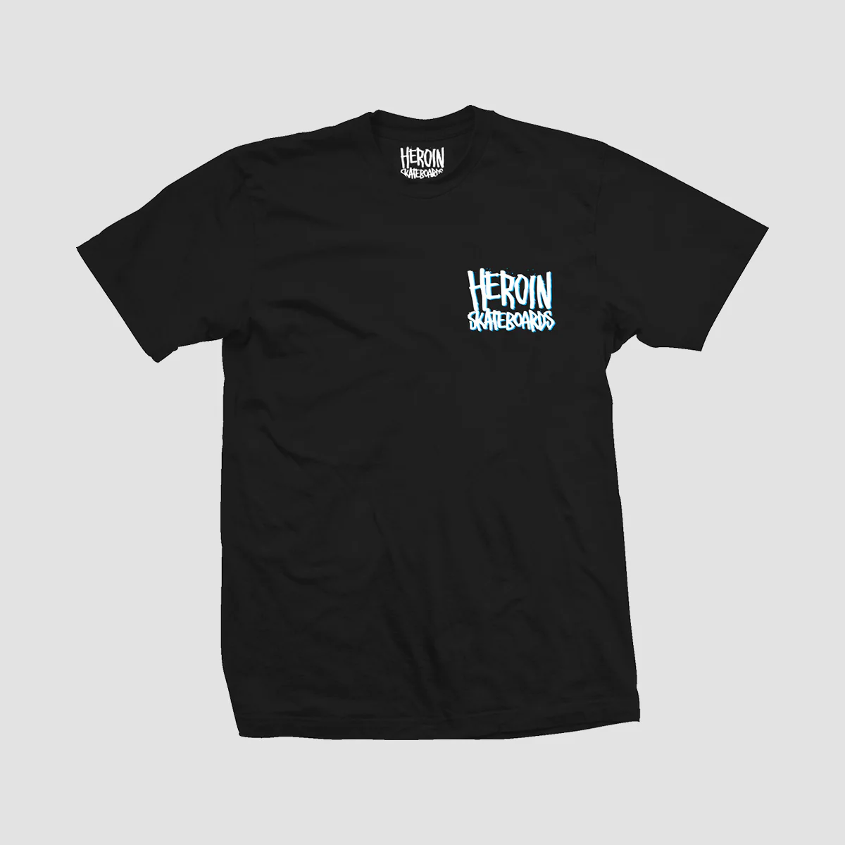 Heroin Curb Killer Wide Boy T-Shirt Black - Image 2