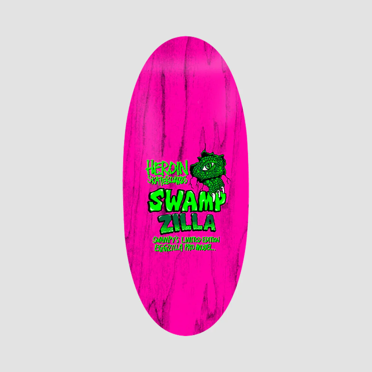 Heroin Swampzilla Skateboard Deck - 13" - Image 2