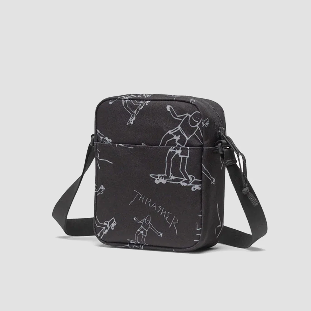 Herschel X Thrasher Gonz Heritage 2.5L Crossbody Bag Black - Image 2