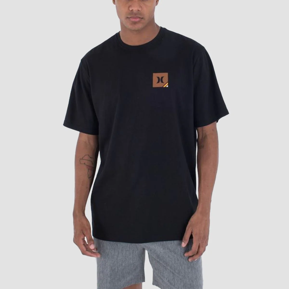 Hurley Corner T-Shirt Black