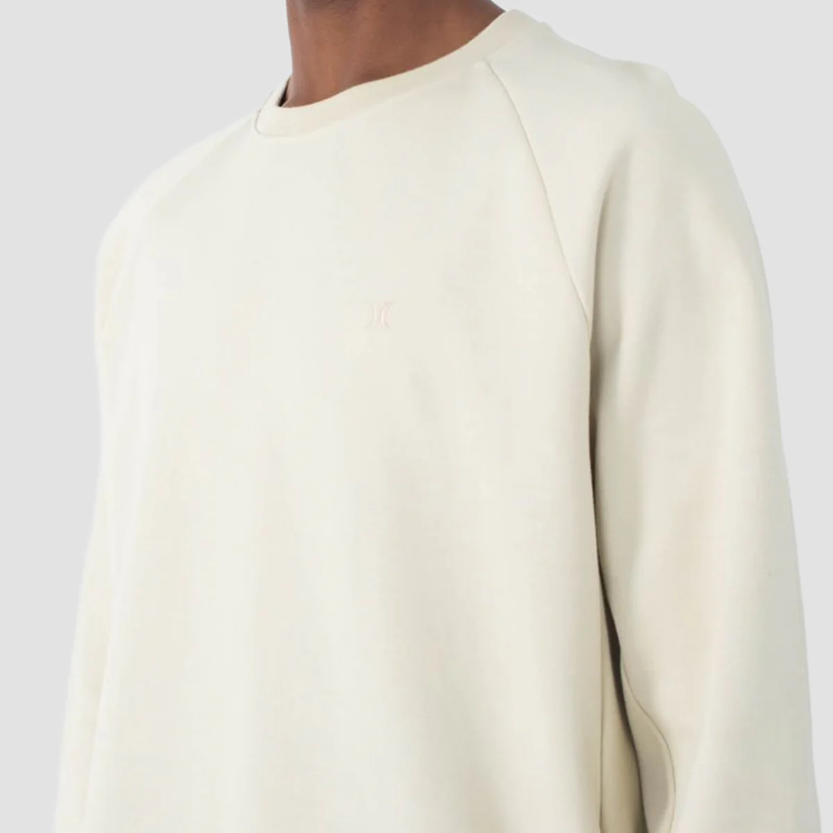 Hurley Low Tide Crew Sweatshirt Bone - Image 2
