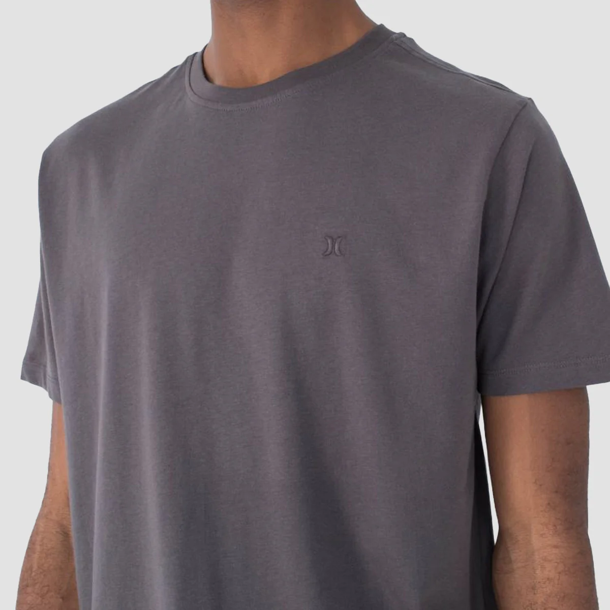 Hurley Low Tide T-Shirt Dark Grey - Image 2