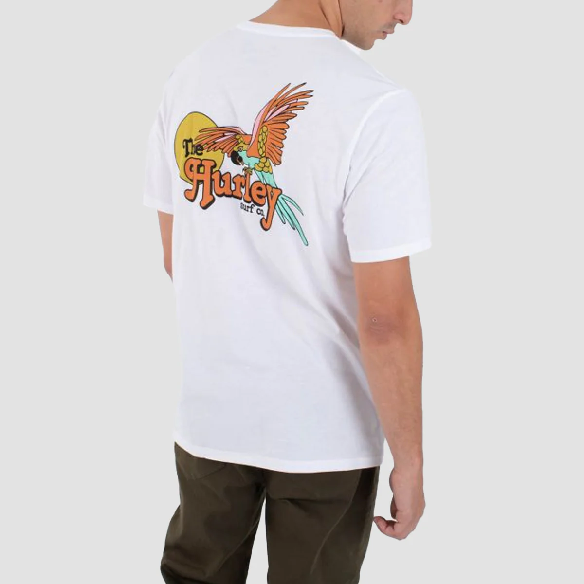 Hurley Macaw T-Shirt White - Image 2