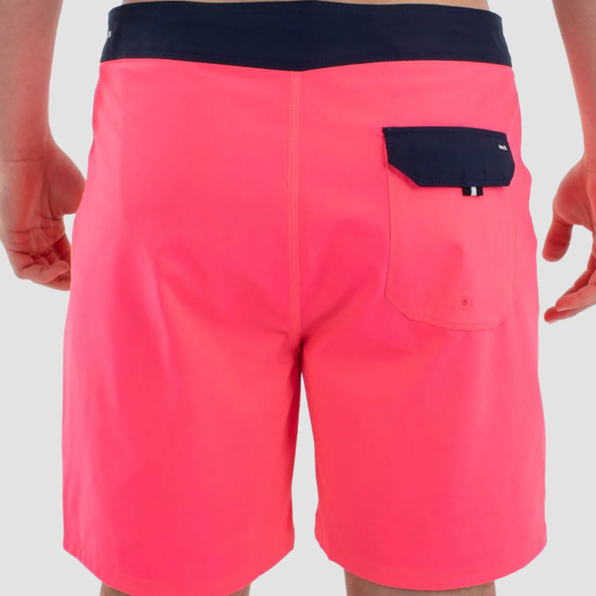 Hurley Phantom-Eco O&O Solid 18" Boardshorts Neon Pink - Image 2