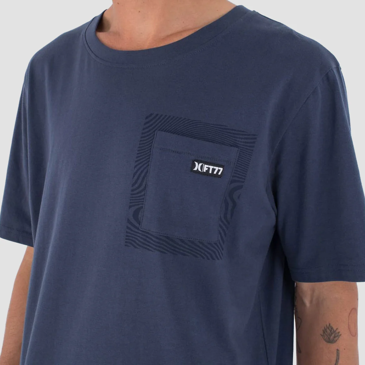 Hurley Physco Pocket T-Shirt Slate - Image 2
