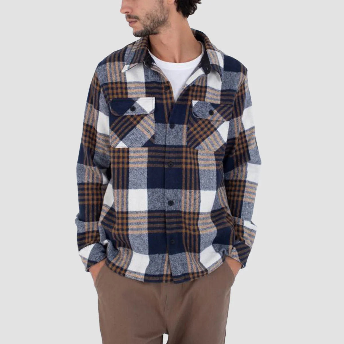 Hurley Ranger Flannel Longsleeve Shirt Nightforce