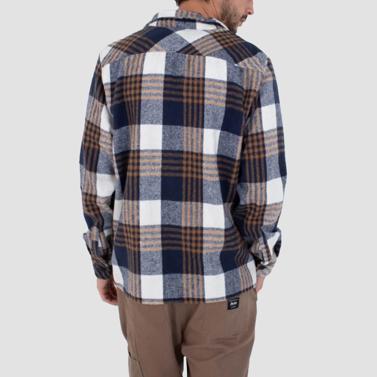 Hurley Ranger Flannel Longsleeve Shirt Nightforce - Image 2