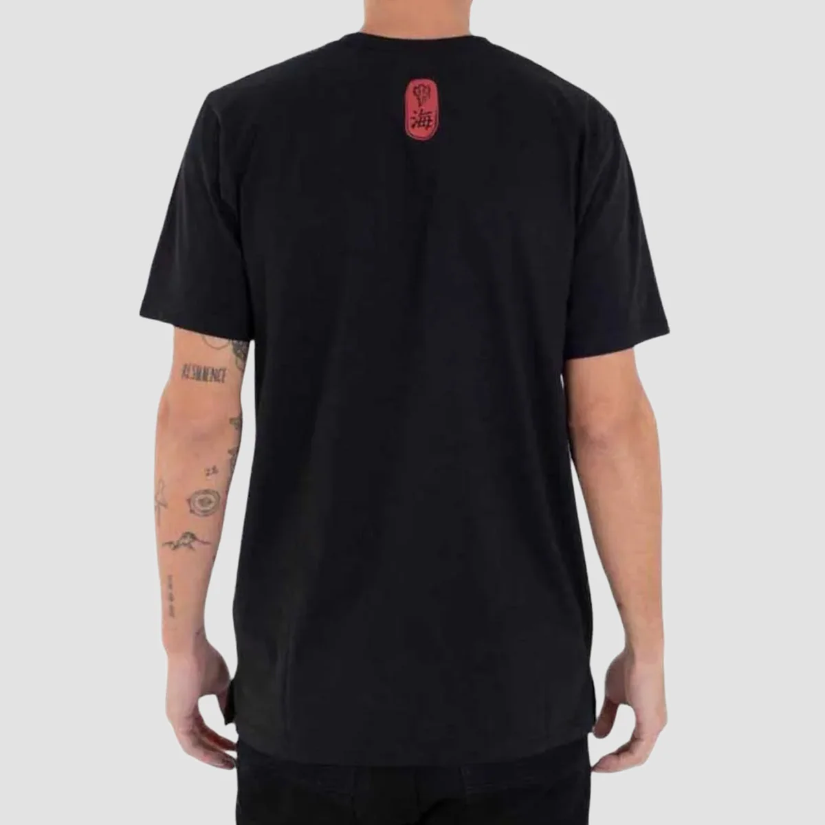Hurley Samukai O&O T-Shirt Black - Image 2